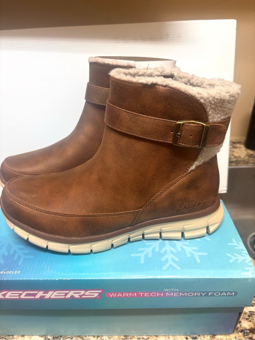 New Skechers Women's Ankle Boots